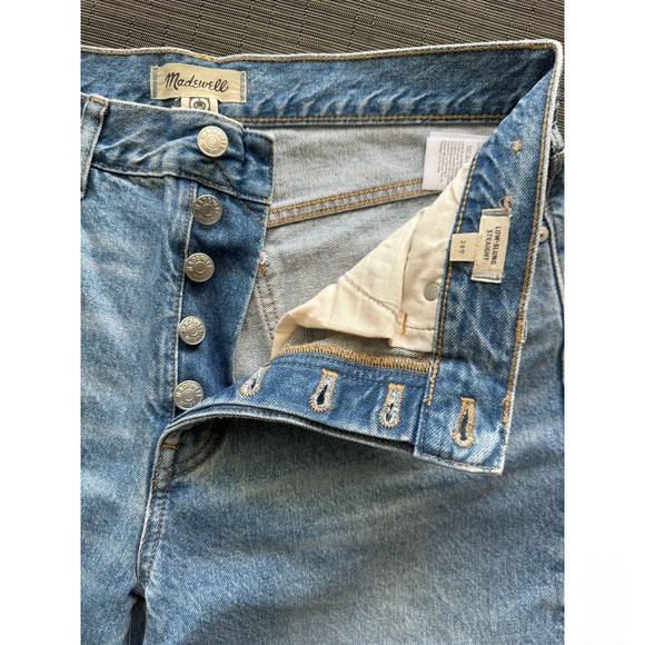 MADEWELL TALL LOW-SLUNG STRAIGHT JEANS - Picture 11 of 11